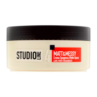 L'Oréal Paris Studio Line 4 Matt e Messy Crema Spugnosa Effetto Opaco