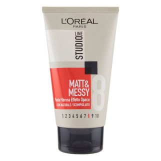 L'Oréal Paris Studio Line Matt&Messy Pasta Fibrosa Effetto Opaco