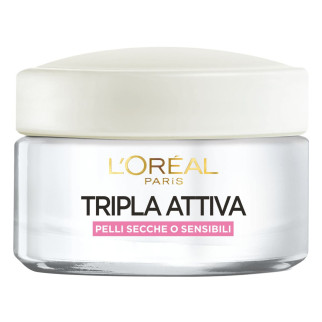 Tripla Attiva Crema Idratante Pelli Secche o Sensibili L'Oréal Paris