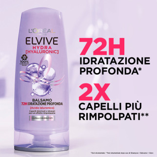 Balsamo 72H Idratazione Profonda Elvive Hydra Hyaluronic L'Oréal Paris