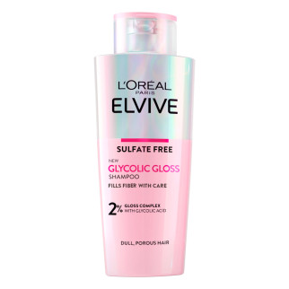 Shampoo Capelli Spenti e Porosi Elvive Glycolic Gloss L'Oréal Paris