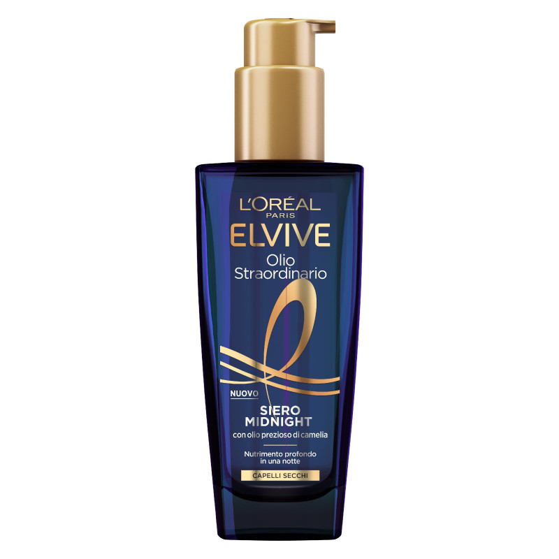 Siero Midnight Capelli Secchi Elvive Olio Straordinario L'Oréal Paris