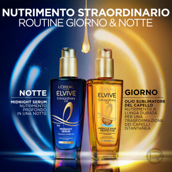Siero Midnight Capelli Secchi Elvive Olio Straordinario L'Oréal Paris