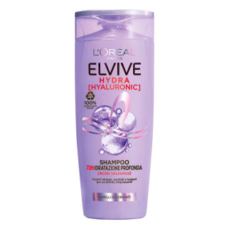 Shampoo 72H Idratazione Profonda Elvive Hydra Hyaluronic L'Oréal Paris