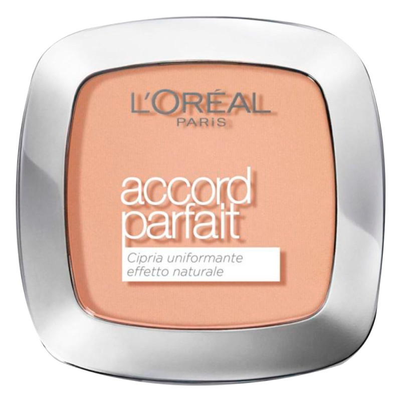 Cipria Uniformante Accord Parfait 3.R/3.C Beige Rose L'Oréal Paris