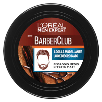 L'Oréal Paris Men Expert Barber Club Argilla Modellante Effetto Matt