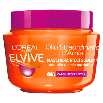 Maschera Ricci Elvive Olio Straordinario d'Amla 300ml L'Oréal Paris