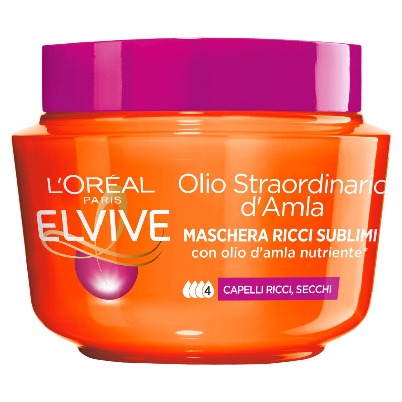 Maschera Ricci Elvive Olio Straordinario d'Amla 300ml L'Oréal Paris
