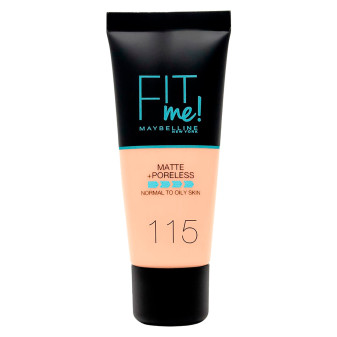 Fit Me Matte & Poreless Fondotinta Liquido 115 Ivory Maybelline