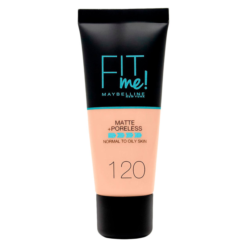 Fit Me Matte & Poreless Fondotinta Liquido 120 Classic Ivory Maybelline