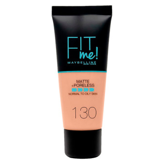 Fit Me Matte & Poreless Fondotinta Liquido 130 Buff Beige Maybelline