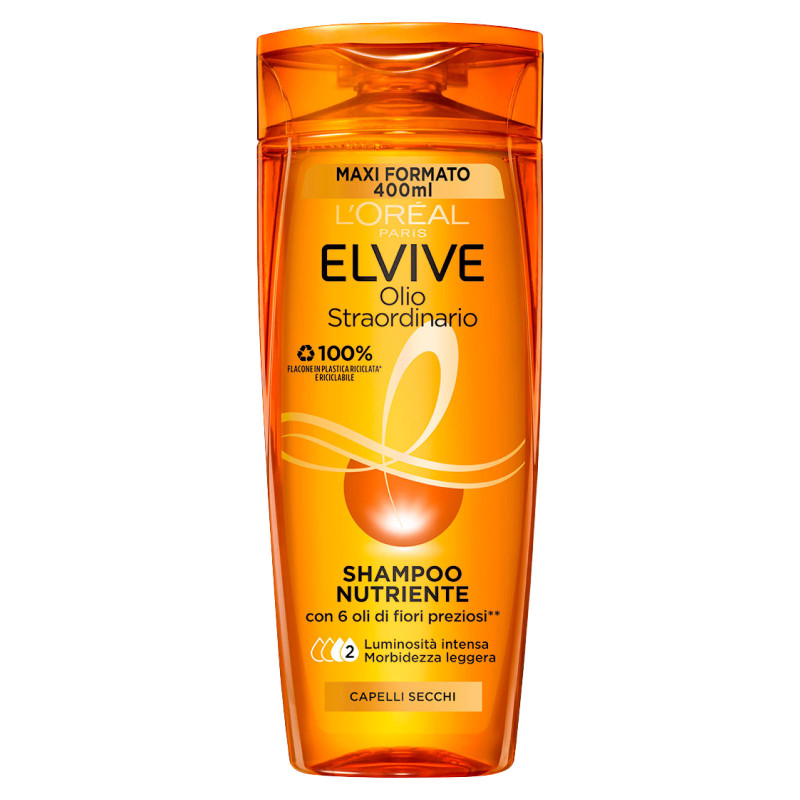 L'Oréal Paris Elvive Olio Straordinario Shampoo Nutriente 400ml