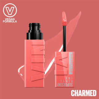 Maybelline New York SuperStay Vinyl Ink Rossetto 100 Charmed
