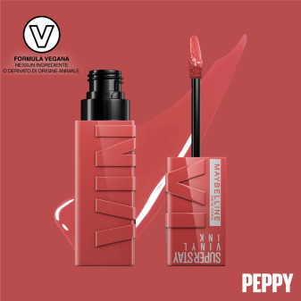 Maybelline New York SuperStay Vinyl Ink Rossetto 115 Peppy