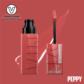 Maybelline New York SuperStay Vinyl Ink Rossetto 115 Peppy