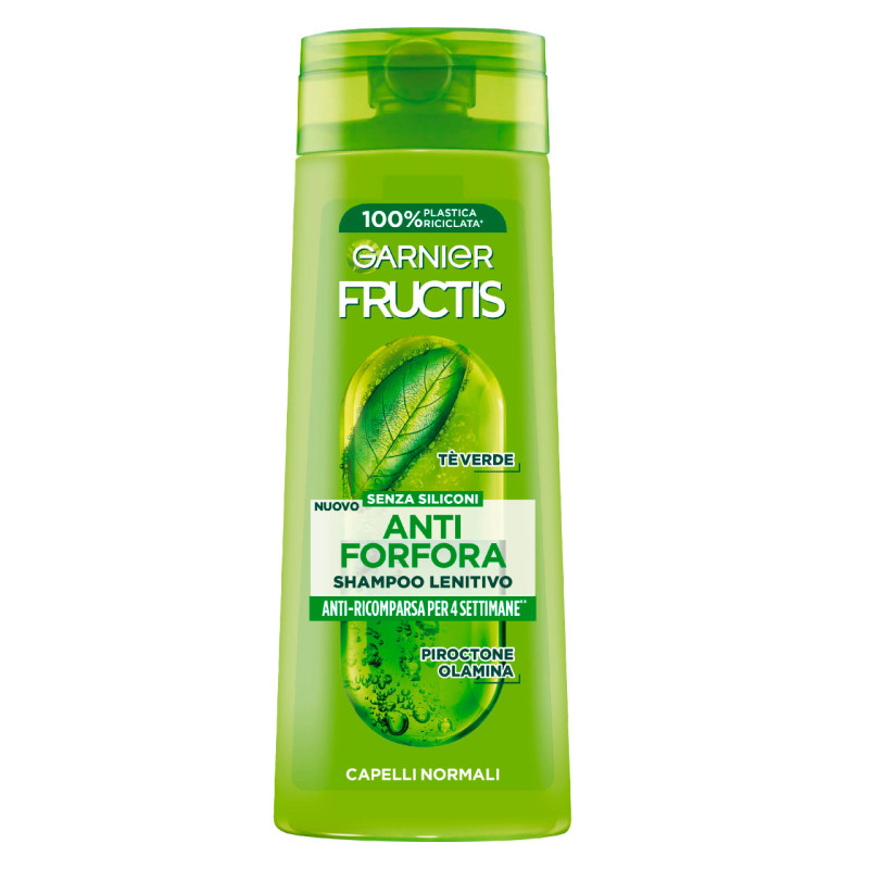 Garnier Fructis Anti Forfora Shampoo Lenitivo Capelli Normali