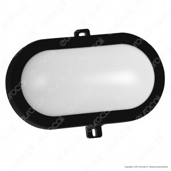 Velamp Tartaruga Nera Lampada 5,5W da Giardino Wall Light da Muro -