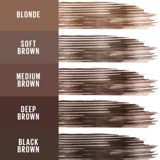 Maybelline Tattoo Brow Styling Gel Sopracciglia 262 Black Brown