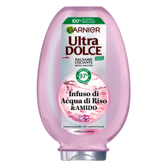 Garnier Ultra Dolce Balsamo Lisciante Acqua di Riso e Amido 360ml