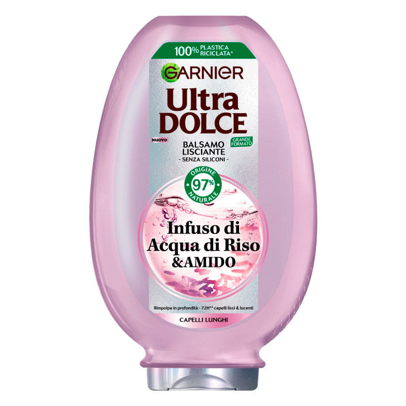 Garnier Ultra Dolce Balsamo Lisciante Acqua di Riso e Amido 360ml