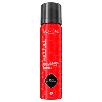 L'Oréal Paris Infaillible 3-Second Setting Mist Spray Fissante Trucco