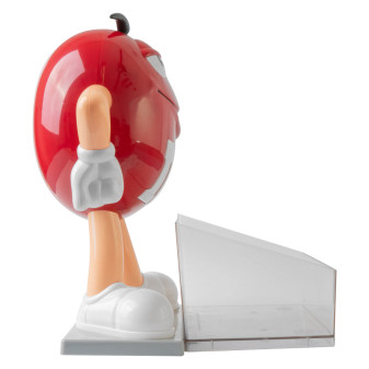 Espositore da Banco Rosso 38cm con vano Removibile e 500gr di M&M's
