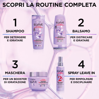L'Orèal Paris Elvive Hydra Hyaluronic Balsamo Idratazione Capelli Disidratati