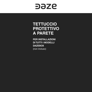 Tettuccio Protettivo per Installazione Wall box Daze