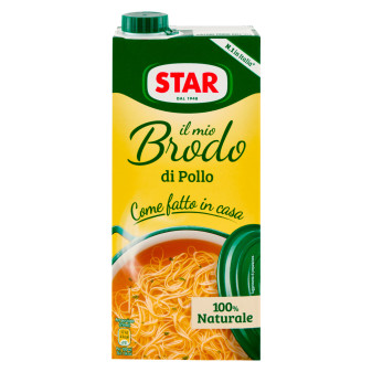 Star Il Mio Brodo di Pollo 100% Naturale Senza Glutine 1L