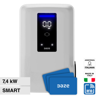 Wallbox Home S Daze 7,4kW Monofase IP55 RFID Bluetooth Wi-Fi