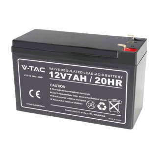 V-Tac VT-7-12 Batteria Piombo Acido 12V 7Ah - SKU 23451