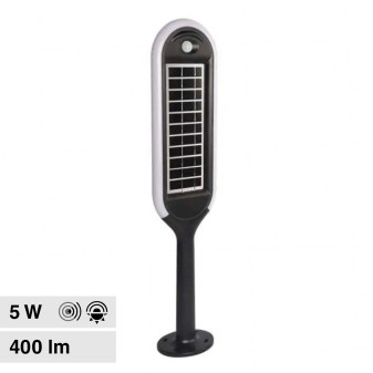 VT-945 Lampada LED Giardino 5W IP65 Sensore Pannello V-Tac
