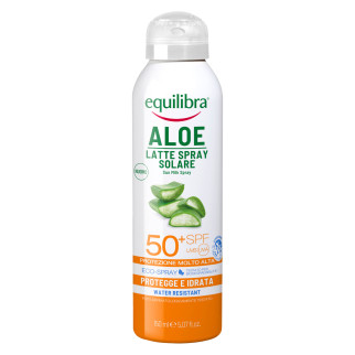 Equilibra Aloe Latte Spray Solare SPF 50+ da 150 ml