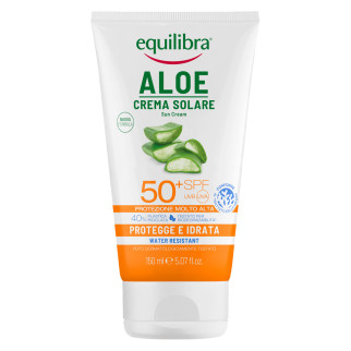Equilibra Aloe Crema Solare SPF 50+ Protezione Molto Alta da 150 ml