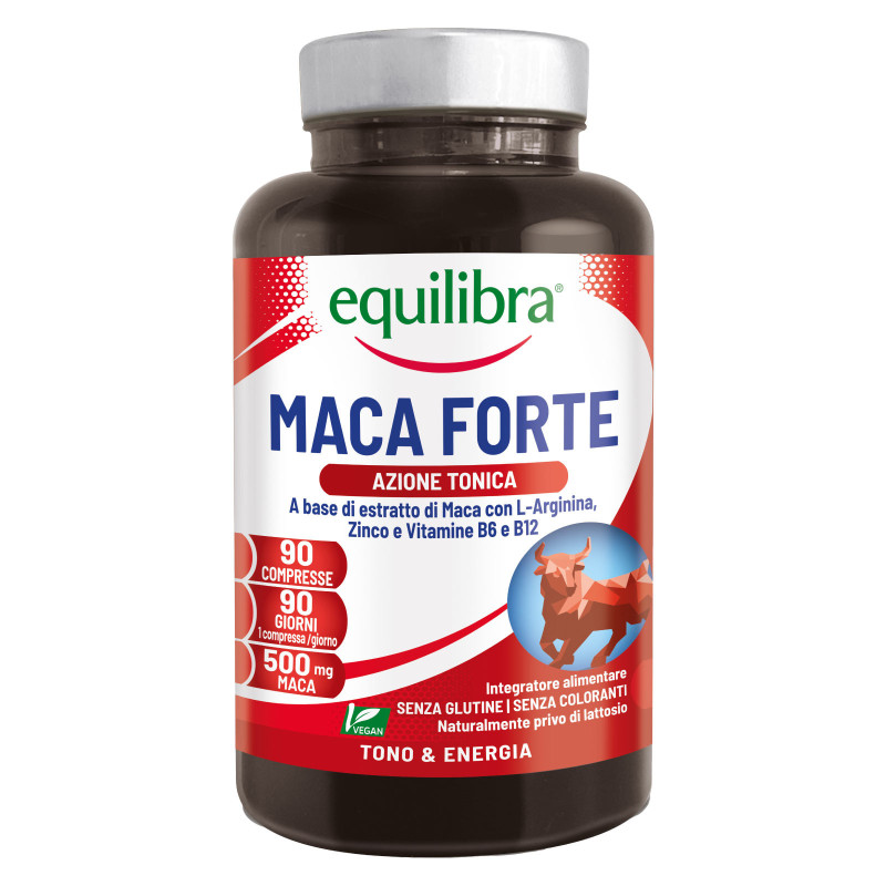 Equilibra Maca Forte Azione Tonica Integratore Alimentare Compresse