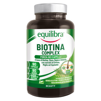 Equilibra Biotina Complex Integratore Alimentare Capelli Capsule