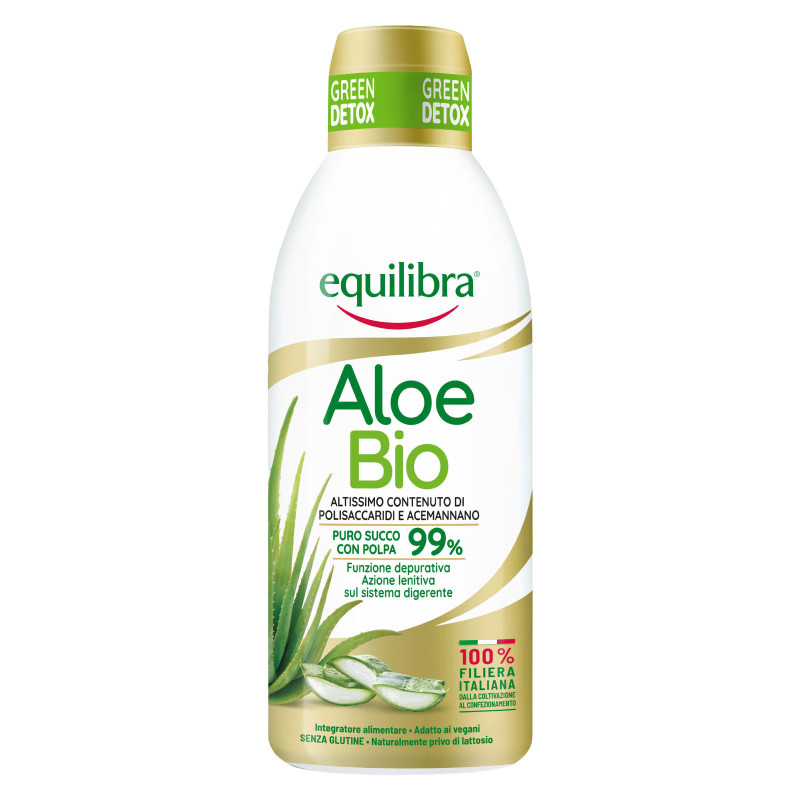 Equilibra Aloe Bio Green Detox Integratore Depurativo Aloe Vera