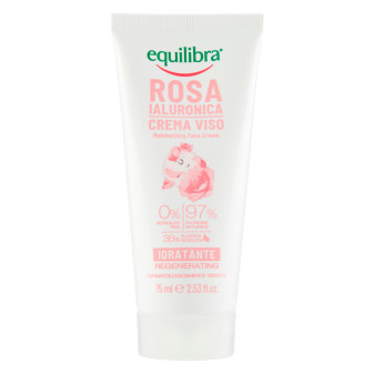 Equilibra Rosa Ialuronica Crema Viso Idratante Rigenerante Flacone da 75ml