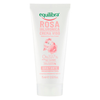 Equilibra Rosa Ialuronica Crema Viso Idratante Rigenerante Flacone da 75ml