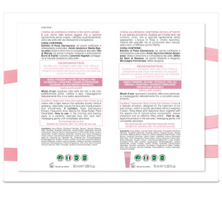 Equilibra Kit Viso Rosa Ialuronica Anti-Aging Crema Contorno Occhi