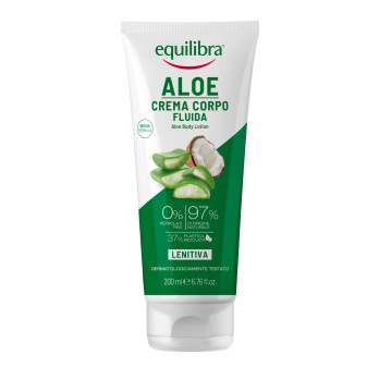 Equilibra Kit Corpo Aloe Acqua Profumanta Crema Lenitiva Dermo Bagno