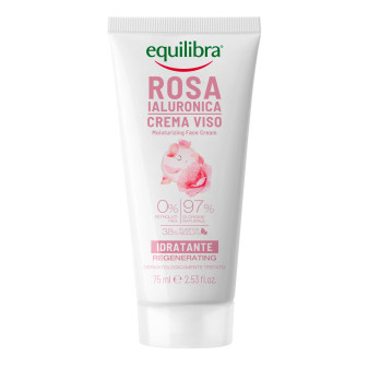 Equilibra Kit Viso Rosa Ialuronica Special Sapone Crema Contorno Occhi