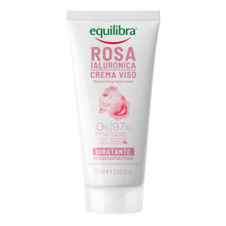 Equilibra Kit Viso Rosa Ialuronica Special Sapone Crema Contorno Occhi