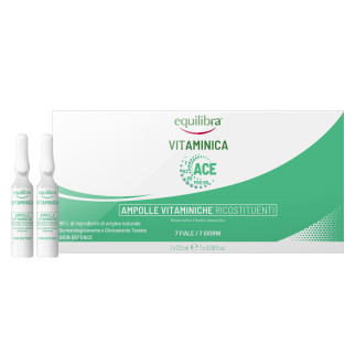 Equilibra Vitaminica ACE Ampolle Vitaminiche Ricostituenti per il Viso
