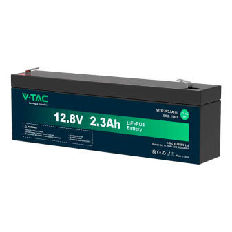 V-Tac VT-12.8V2.3AH-L Batteria LiFePO4 12,8V 2,3Ah - SKU 11941