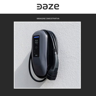 Daze Cavo di Ricarica AC Tipo 2 22kW Trifase IP55 Grigio 5m