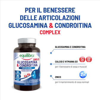 Equilibra Glucosamina Condroitina Complex Integratore Articolazioni