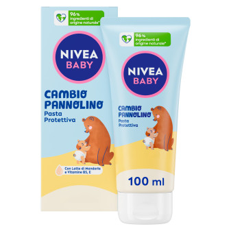 Pasta Protettiva Emolliente Cambio Pannolino 100 ml Nivea Baby