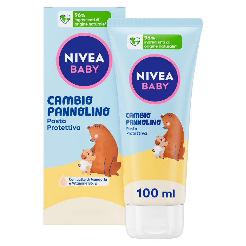 Pasta Protettiva Emolliente Cambio Pannolino 100 ml Nivea Baby