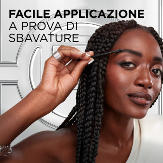 L'Oréal Paris Brow Color Tinta Sopracciglia Effetto Naturale 1.0 Black
